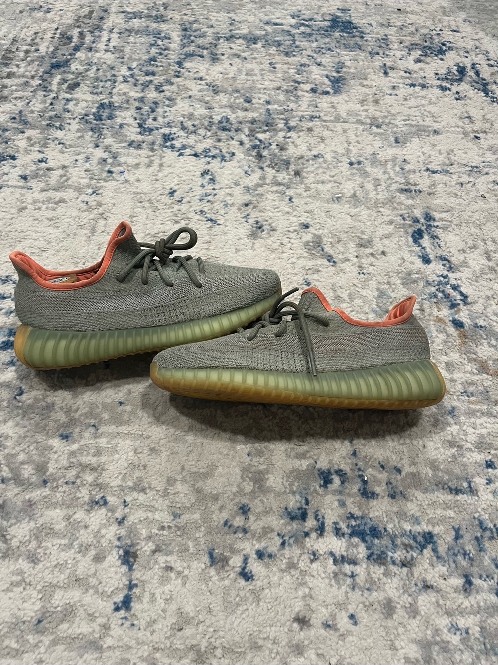 Yeezy 350 V2 "Olive" Gray Sneakers #yeezy #olive